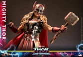 Thor: love and thunder masterpiece figurine 1/6 mighty thor 29 cm