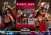 Thor: love and thunder masterpiece figurine 1/6 mighty thor 29 cm