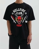 Stranger things - hellfire club - t-shirt homme (l)