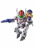 Macross frontier tiny session vf-25f messiah valkyrie (alto use) with sheryl 10 cm