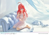 The quintessential quintuplets statuette pvc 1/7 prisma wing yotsuba nakano 18 cm