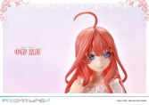 The quintessential quintuplets statuette pvc 1/7 prisma wing yotsuba nakano 18 cm