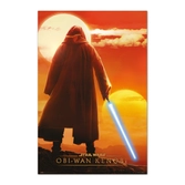 Star wars obi-wan kenobi - soleil jumeaux - poster 61x91cm