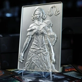 Magic the gathering lingot liliana limited edition (plaqué argent)