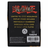 Yu-gi-oh! réplique card celtic guardian (plaqué or)