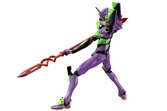 Evangelion 4.0 figurine plastic model kit 1/400 evangelion test type-01 with spear of cassius 19 cm