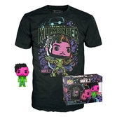 What if…? pop! & tee set figurine et t-shirt killmonger (bklt) (xl)