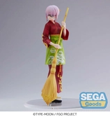 Fate/grand order statuette pvc spm mash kyrielight enmatei coverall apron 21 cm