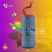 Enceinte Bluetooth Roller Nitro 2 Bleu - NGS