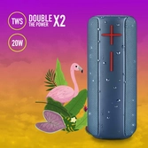 Enceinte Bluetooth Roller Nitro 2 Bleu - NGS