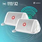 Enceinte Bluetooth Roller Ride Blanche - NGS