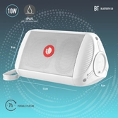 Enceinte Bluetooth Roller Ride Blanche - NGS