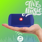 Enceinte Bluetooth Roller Ride Bleu - NGS