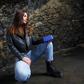 Enceinte Bluetooth Roller Ride Bleu - NGS