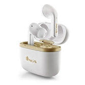 Écouteurs sans fil Bluetooth NGS Artica Trophy White