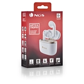 Écouteurs sans fil Bluetooth NGS Artica Trophy White
