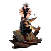 Demon slayer kimetsu no yaiba statuette pvc g.e.m. 1/8 tengen uzui 23 cm