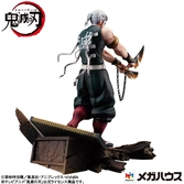 Demon slayer kimetsu no yaiba statuette pvc g.e.m. 1/8 tengen uzui 23 cm