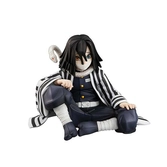 Demon slayer kimetsu no yaiba statuette pvc g.e.m. iguro-san palm size 7 cm