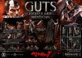 Berserk statuette museum masterline 1/3 guts berserker armor unleash edition deluxe bonus version 121 cm