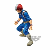 My hero academia - shoto todoroki - figurine super master stars 21cm
