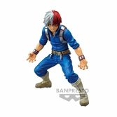 My hero academia - shoto todoroki - figurine super master stars 21cm