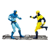Dc pack 2 figurines collector multipack blue beetle & booster gold 18 cm