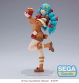 Hatsune miku series statuette pvc spm hatsune miku winter 2022 ver. 21 cm