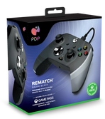 Wired rematch controller radial black  - xbox series x