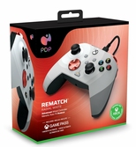 Wired rematch controller radial white  - xbox series x