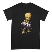 Marvel t-shirt i am groot - groot cosmic tape (m)