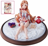 Sword art online statuette pvc 1/7 asuna negligee ver. kadokawa special set 15 cm
