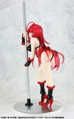 High school dxd statuette 1/7 rias gremory pole dance ver. black color 20 cm