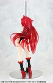 High school dxd statuette 1/7 rias gremory pole dance ver. black color 20 cm