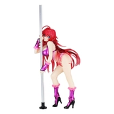 High school dxd statuette 1/7 rias gremory pole dance ver. purple color 20 cm