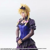 Final fantasy vii remake static arts gallery statuette cloud strife dress ver. 28 cm