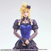 Final fantasy vii remake static arts gallery statuette cloud strife dress ver. 28 cm