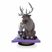 La reine des neiges pack 6 statuettes mini diorama stage olaf presents 12 cm