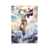 Dc comics impression art print power girl 46 x 61 cm - non encadrée