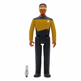 Star trek: the next generation reaction figurine wave 2 lt. commander la forge 10 cm