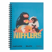 Les animaux fantastiques carnet de notes a5 nifflers