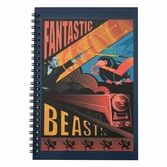 Les animaux fantastiques carnet de notes a5 on a journey