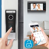 Visiophone 7" 1080P : IP, wi-fi, Filaire Connecté - TMEZON