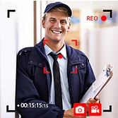 Visiophone 7" 1080P : IP, wi-fi, Filaire Connecté - TMEZON