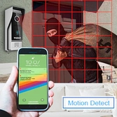 Visiophone 7" 1080P : IP, wi-fi, Filaire Connecté - TMEZON