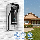 Visiophone 7" 1080P : IP, wi-fi, Filaire Connecté - TMEZON