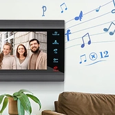 Visiophone 7" 1080P : IP, wi-fi, Filaire Connecté - TMEZON