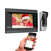 Visiophone 7" 1080P : IP, wi-fi, Filaire Connecté - TMEZON