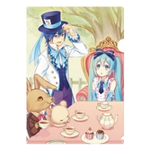 Vocaloid set 3 pochettes transparentes characters