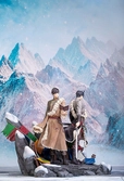 Time raiders statuettes pvc 1/7 wu xie & zhang qiling: floating life in tibet ver. special set 28 cm